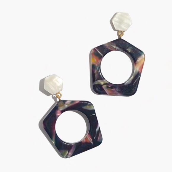 Madewell geometric drop earrings - Picture 1 of 3